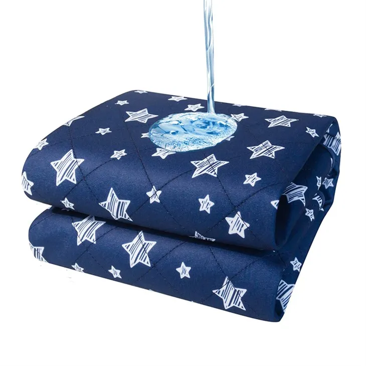 洗えるベッドプロテクター